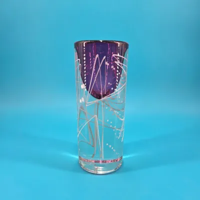 Mark Sudduth Signed Art Glass Vase