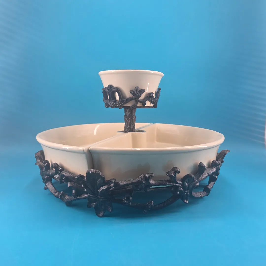 Florentine Chip & Dip Server