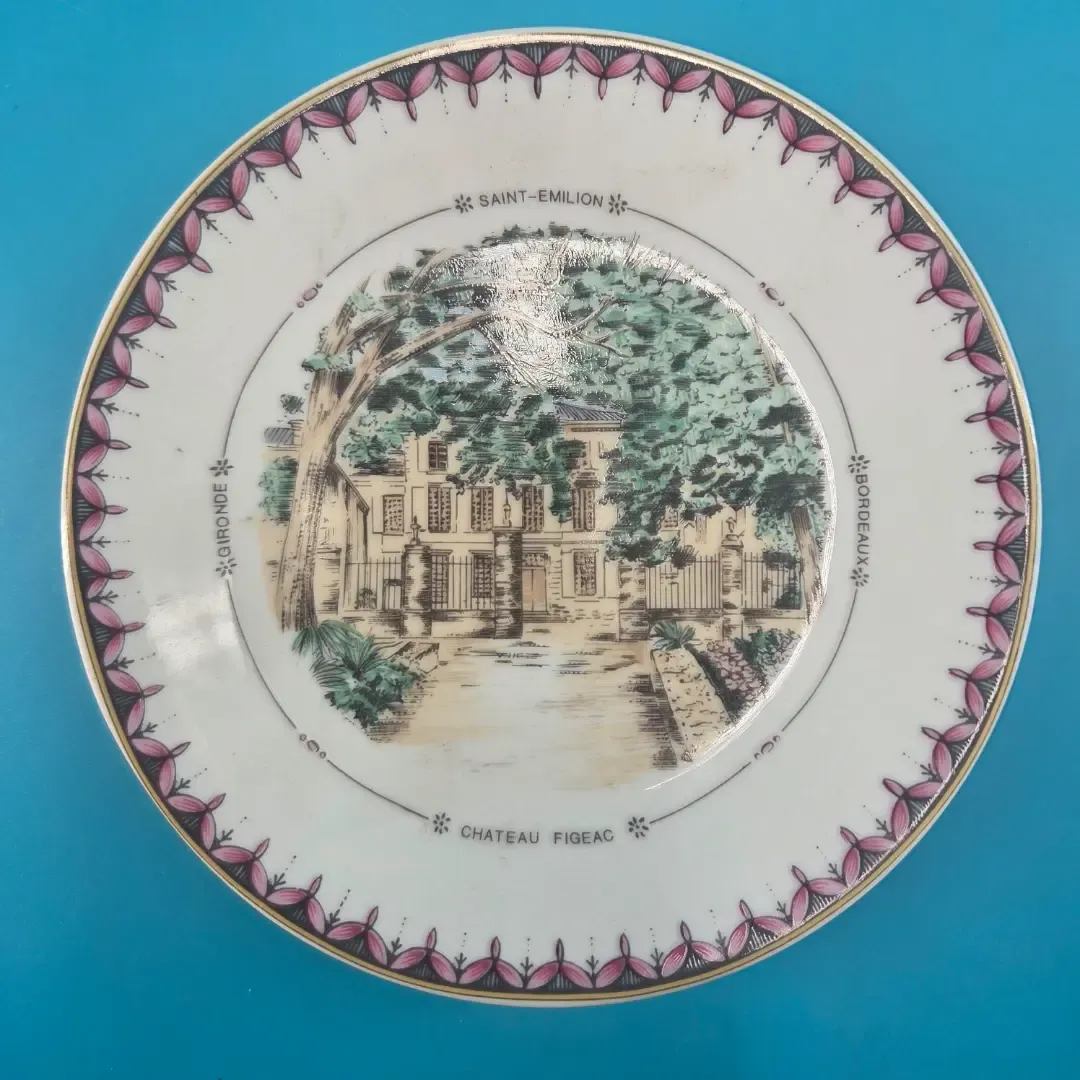 Limoges Chateau Figeac Plate
