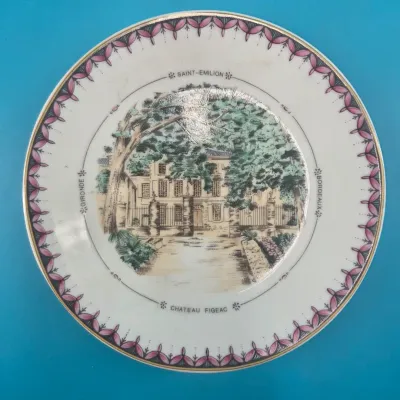 Limoges Chateau Figeac Plate 