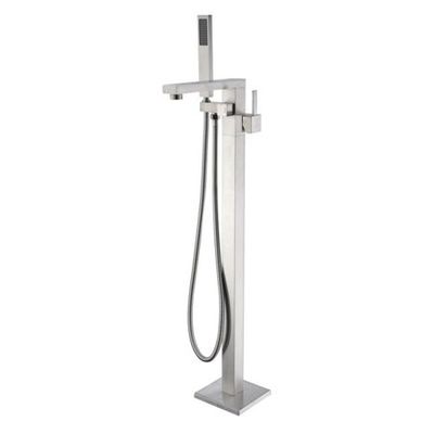 Anzzi Khone Series 2-Handle Claw Foot Tub Faucet, Brushed Nickel Anzzi Khone Series 2-Handle Claw Foot Tub Faucet, Brushed Nickel