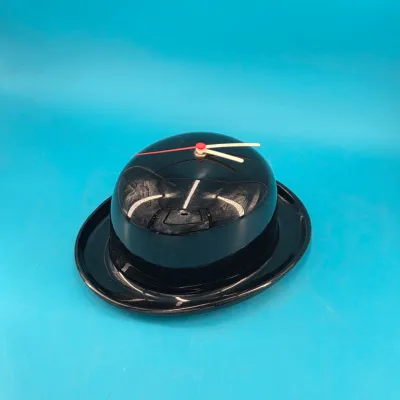 Bowler Hat Wall Clock