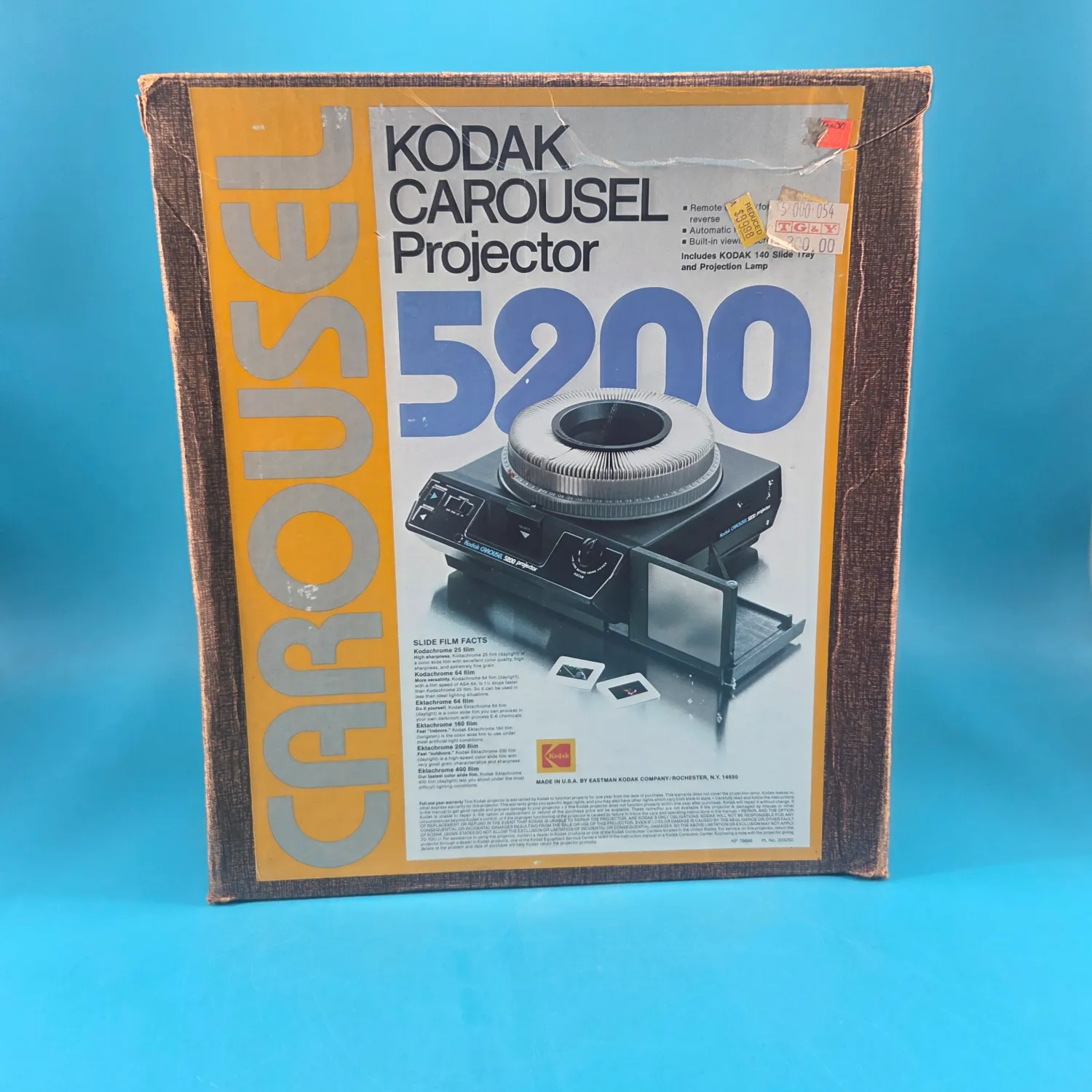 Kodak Carousel Projector 5200 Kodak Carousel Projector 5200