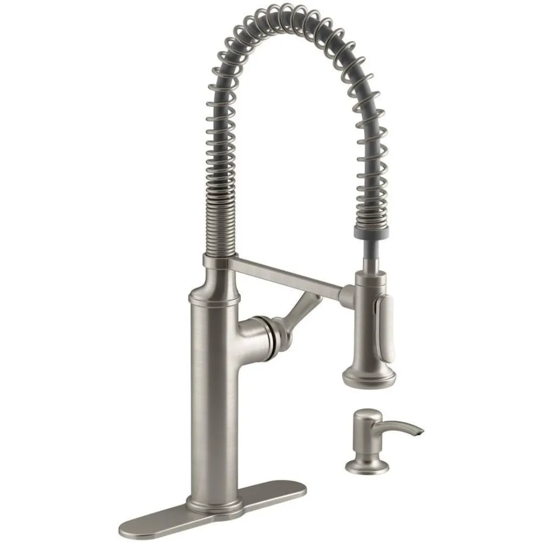 Kohler Sous Semi-Pro Faucet, Vibrant Stainless Steel Kohler Sous Semi-Pro Faucet, Vibrant Stainless Steel