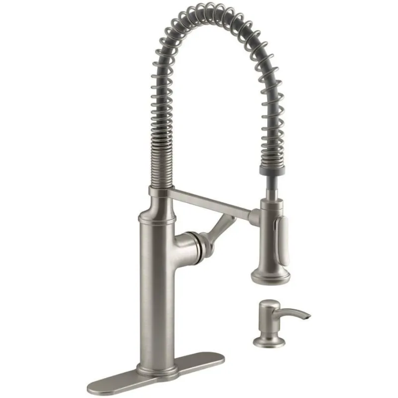 Kohler Sous Semi-Pro Faucet,  Vibrant Stainless Steel