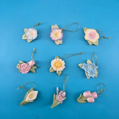 Lennox Celebrate Flowers Ornaments