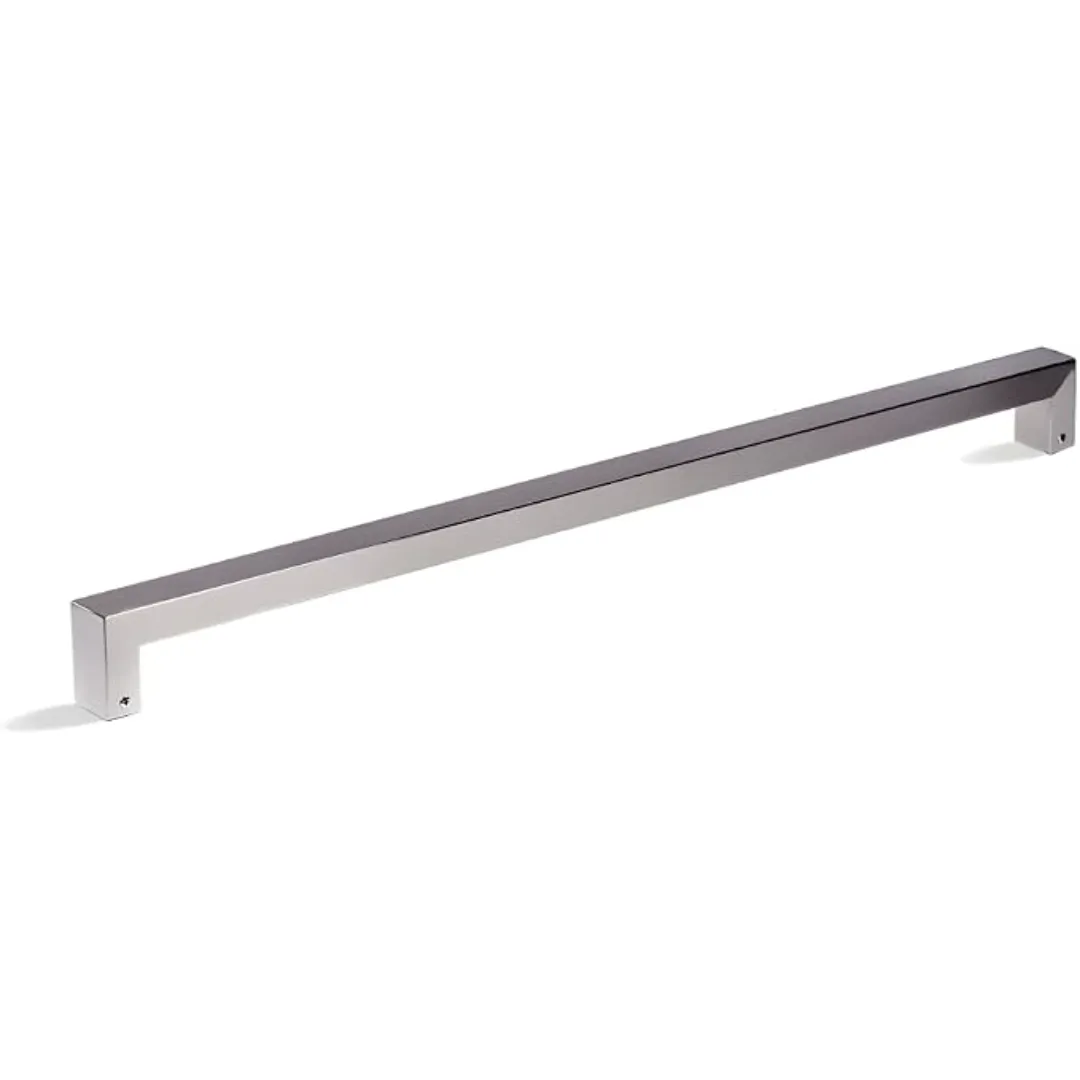 Stainless Steel 1-Sided Push/Pull Door Handle (Chrome)