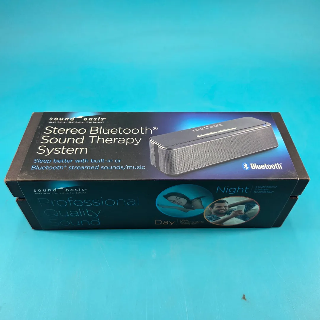 Sound Oasis Bluetooth Sound Therapy System Sound Oasis Bluetooth Sound Therapy System