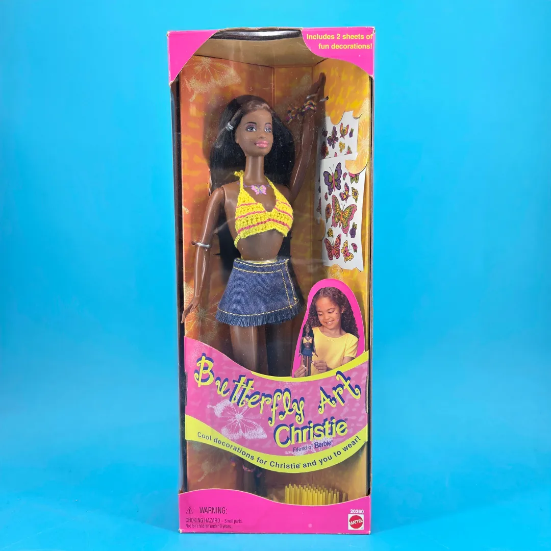 Barbie Butterfly Art Christie #20360 Barbie Butterfly Art Christie #20360