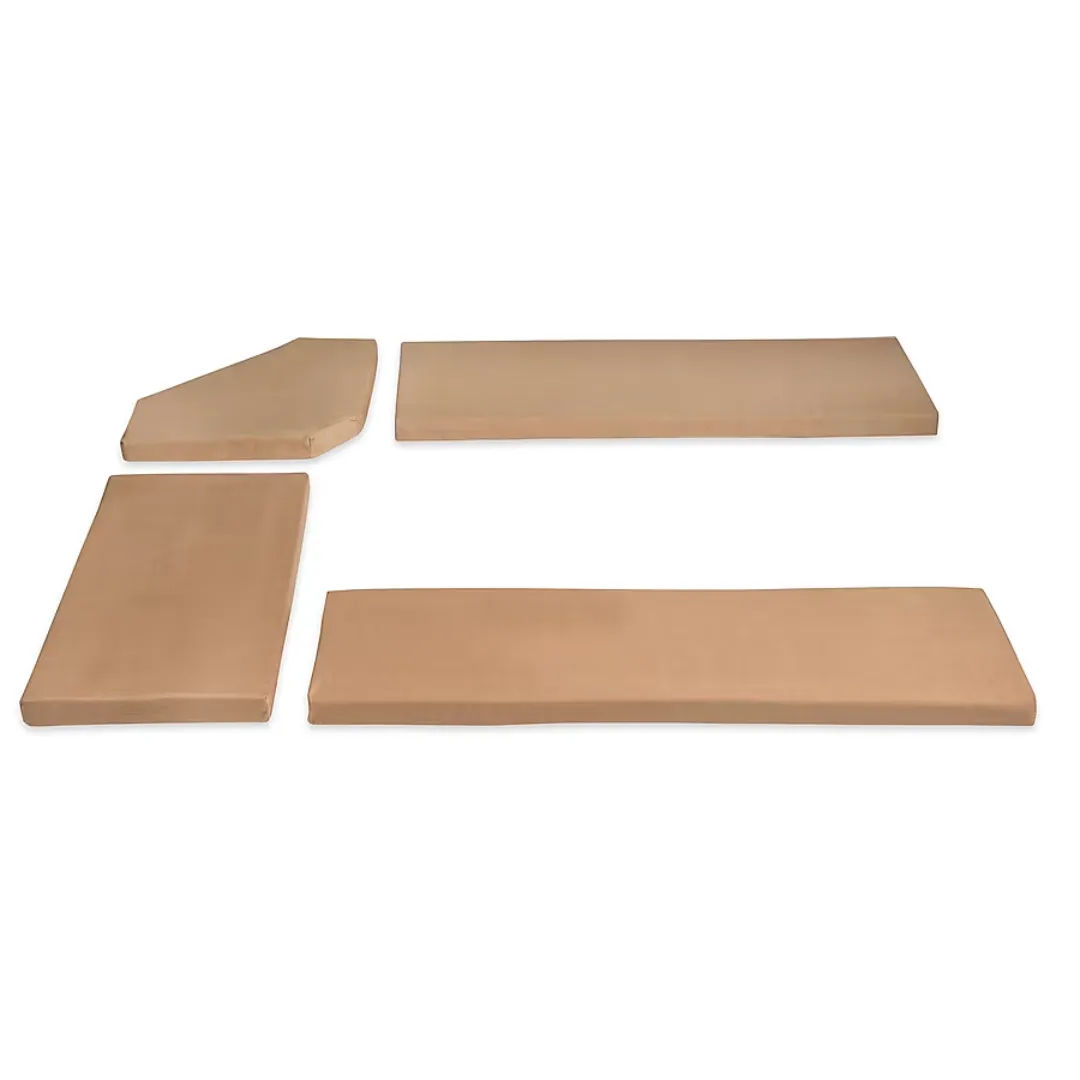 Linon Chelsea 4pc Nook Cushion Set, Natural Beige