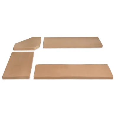 Linon Chelsea 4pc Nook Cushion Set, Natural Beige Linon Chelsea 4pc Nook Cushion Set, Natural Beige