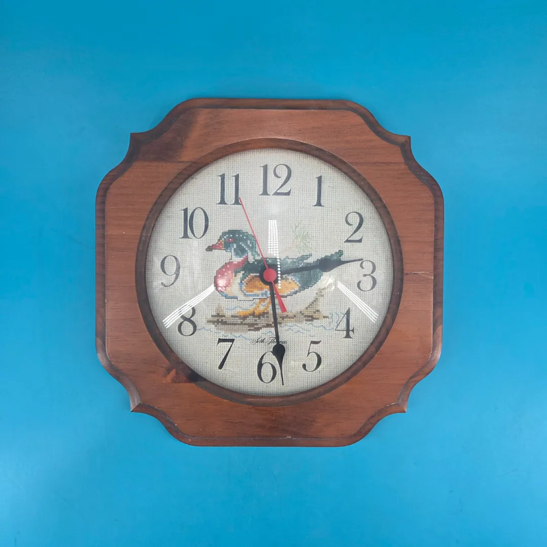 Seth Thomas Water Fowl Clock