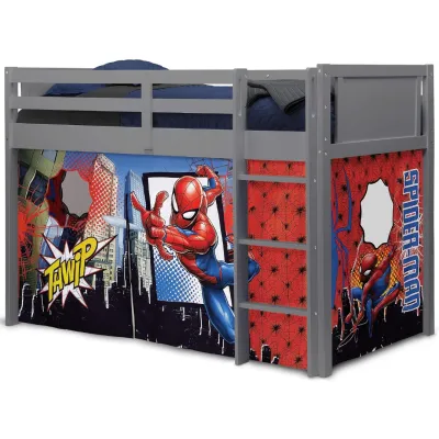 Delta Children Spider-Man Loft Bed Tent/ Curtain Set Delta Children Spider-Man Loft Bed Tent/ Curtain Set