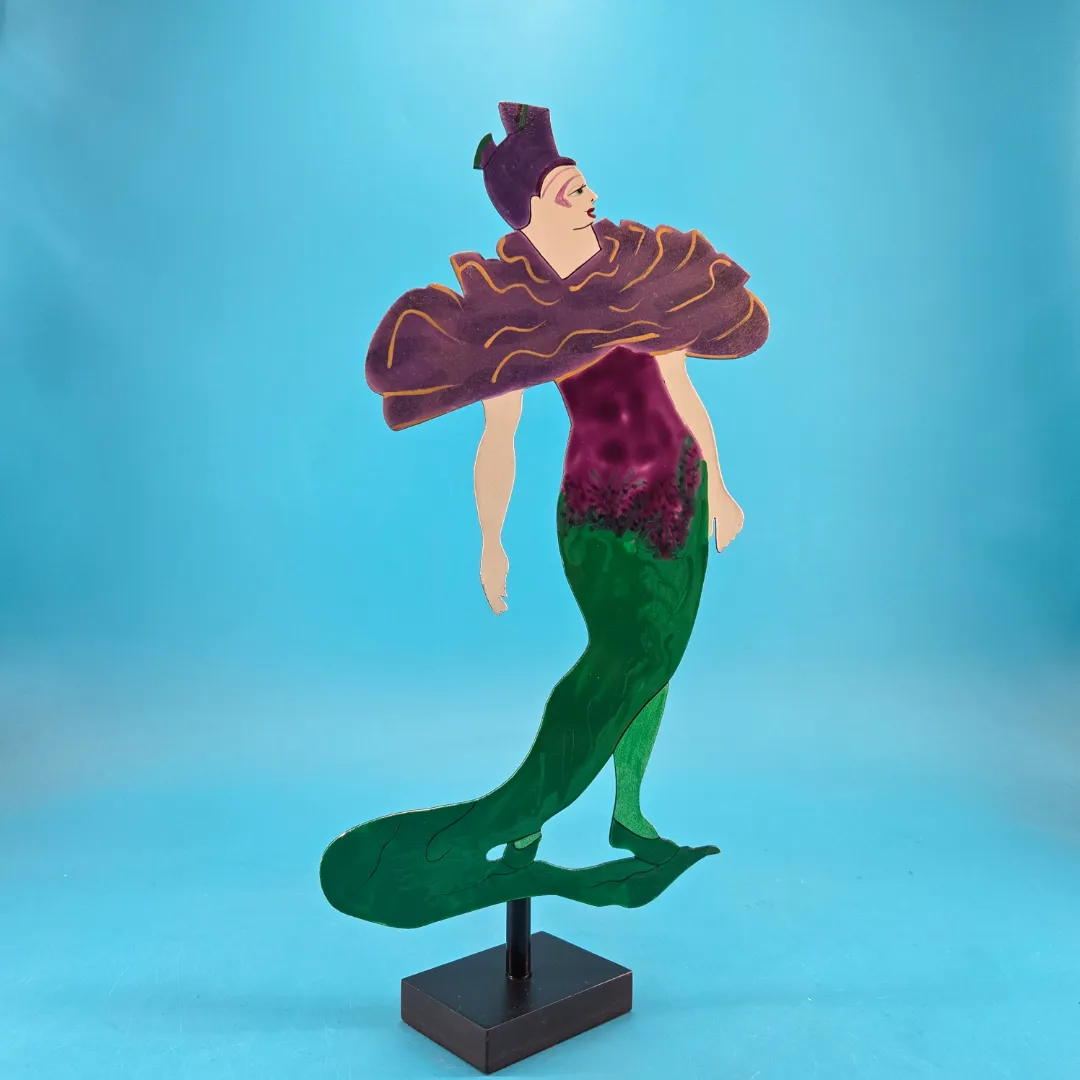 Judie Bomberger Cirque Du Soleil Metal Art Figure Judie Bomberger Cirque Du Soleil Metal Art Figure