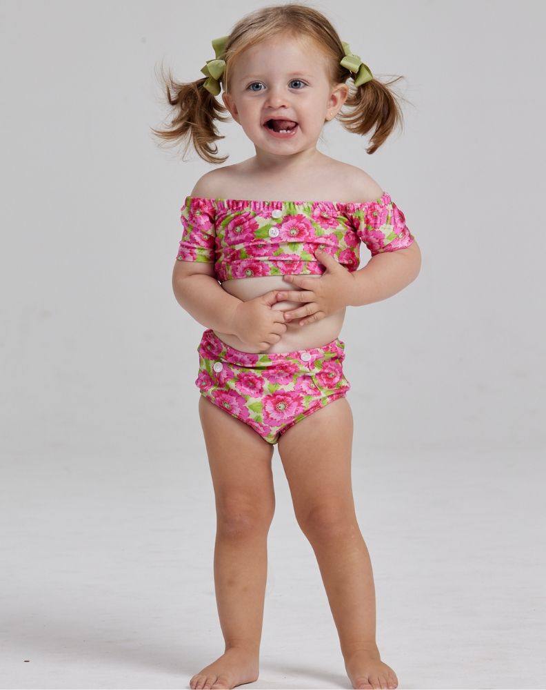 FERNANDA FLORAL GIRL&#39;S BIKINI