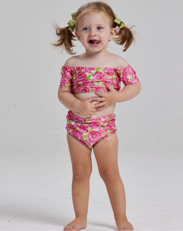 FERNANDA FLORAL GIRL&#39;S BIKINI