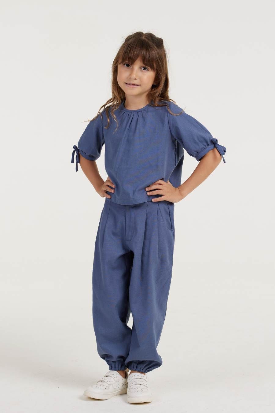 ABEL BLUE GIRL&#39;S PANTS