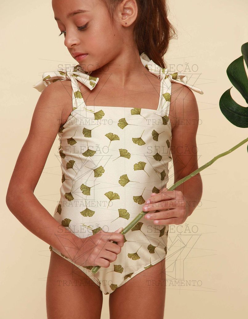 CLOVER GIRL&#39;S SWIMSUIT