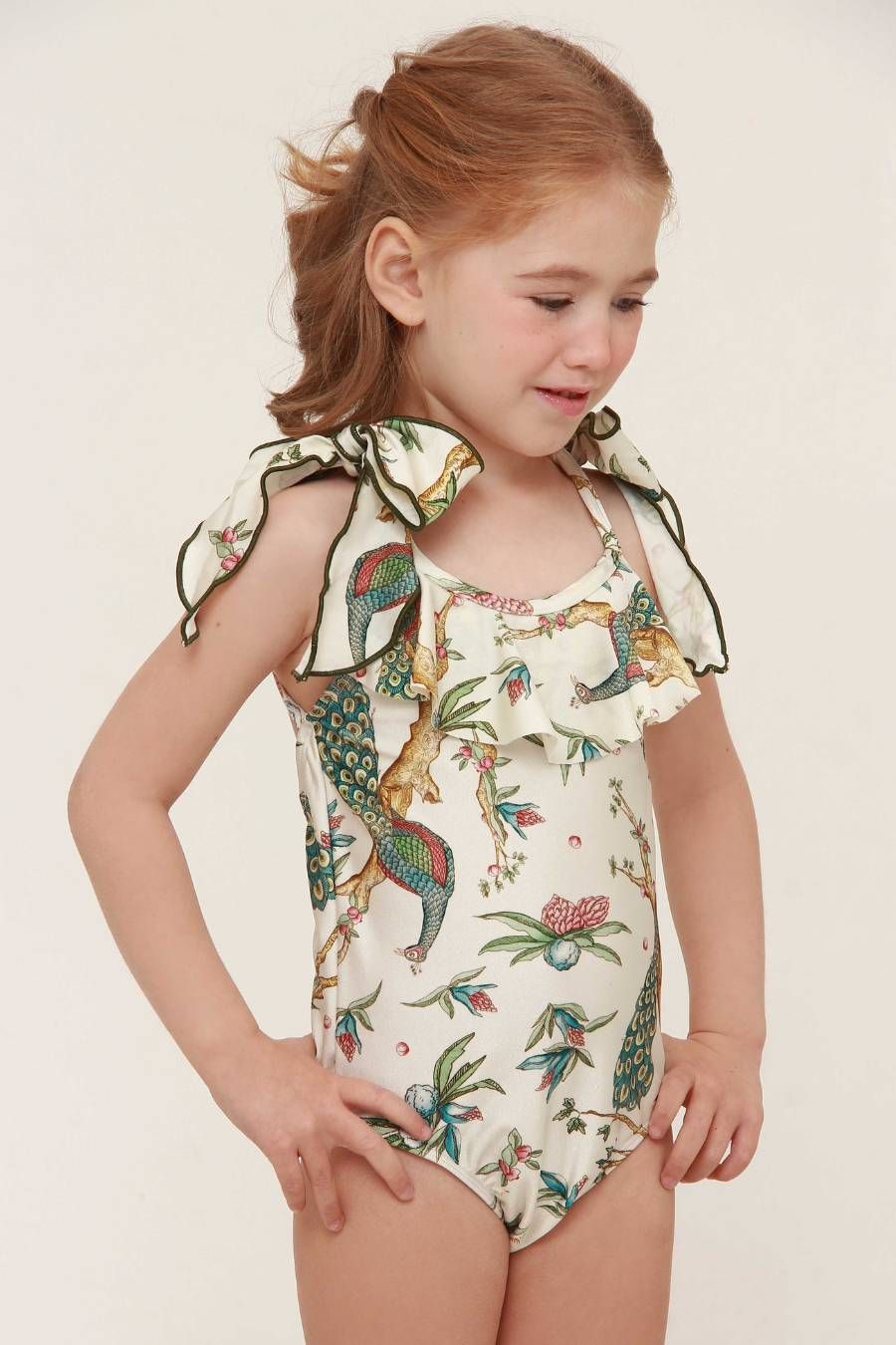 PEACOCK GIRL&#39;S SWIMSUIT