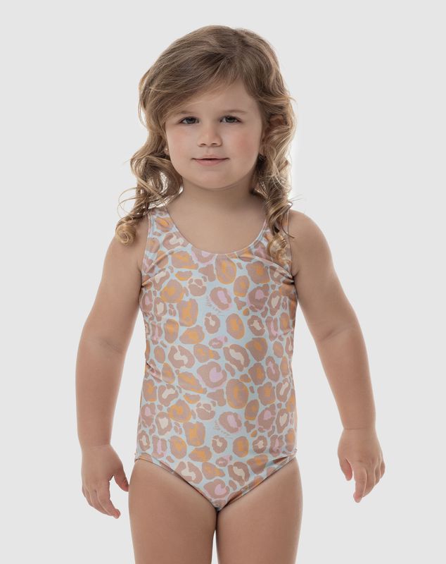 CANDY COLLORS JAGUAR GIRL&#39;S SWUIMSUIT