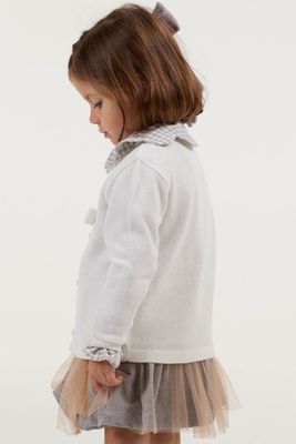 LEIA COTTON AND TULLE GIRL&#39;S SKIRT