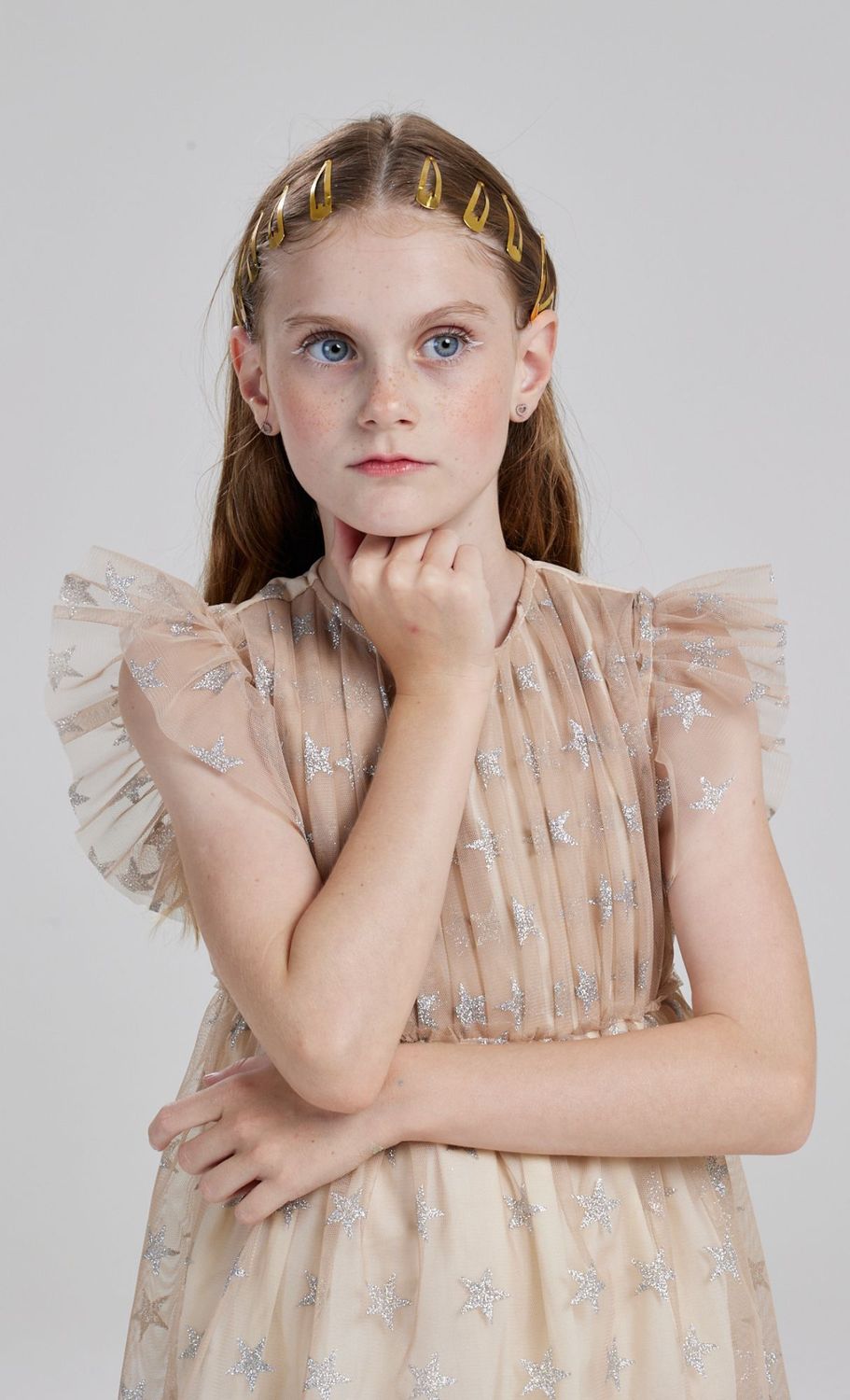ANTONIA STAR TULLE GIRL&#39;S DRESS