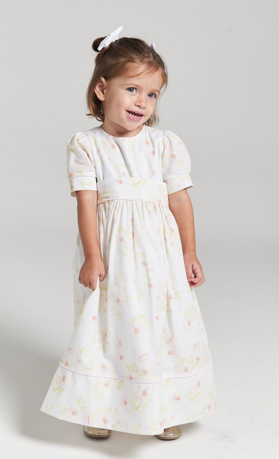 VANESSA LIGHT FLORAL GIRL&#39;S DRESS