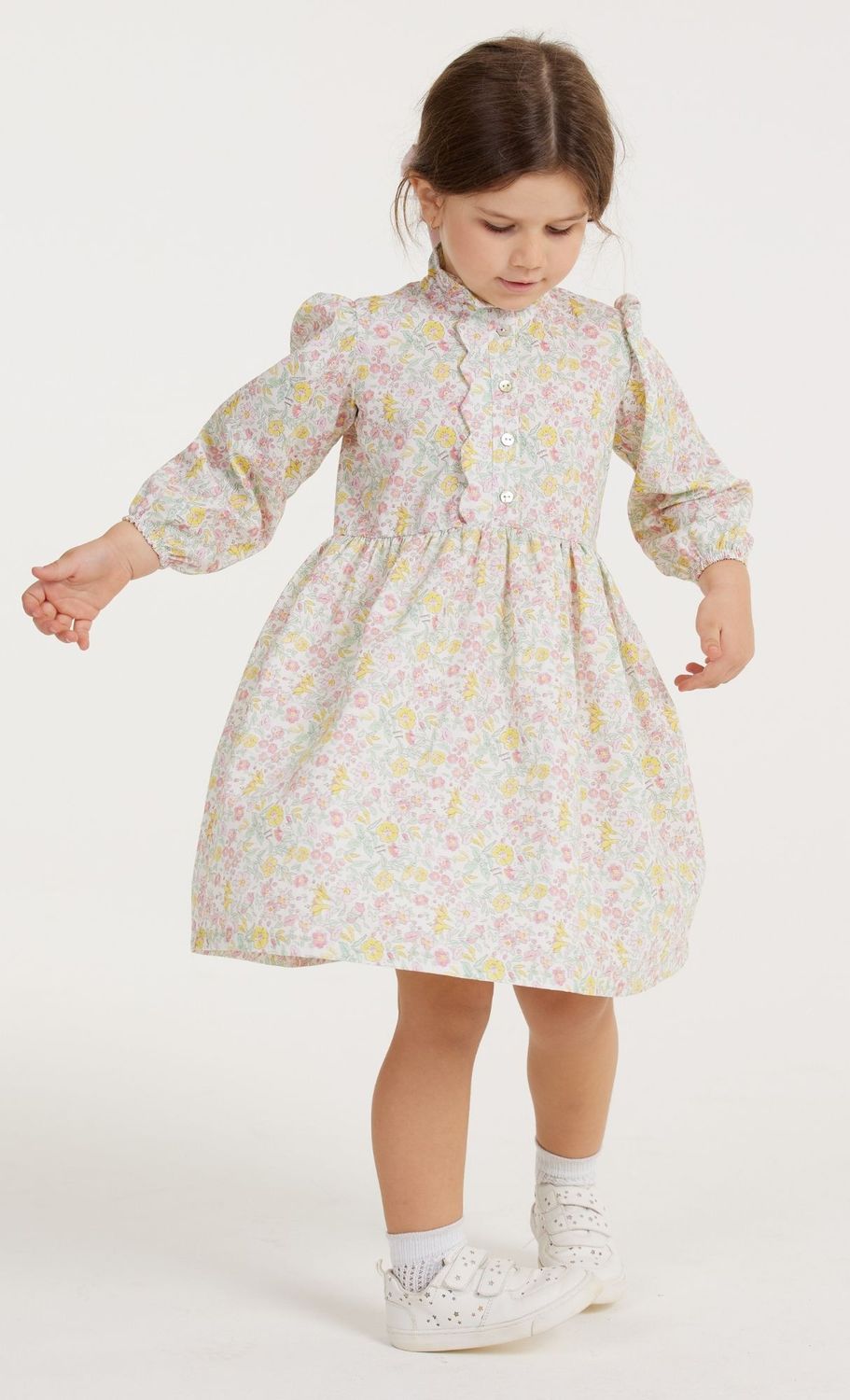MAITÊ GIRL&#39;S DRESS LONG SLEEVE