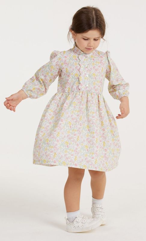 MAITÊ GIRL&#39;S DRESS LONG SLEEVE