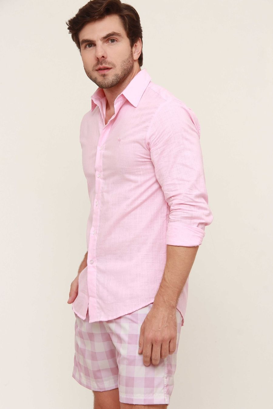 MEN LINEN SHIRT
