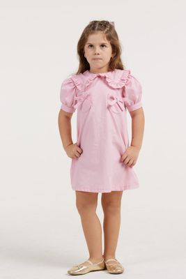MIA PINK SHORT SLEEVE GIRL&#39;S DRESS