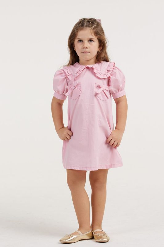 MIA PINK SHORT SLEEVE GIRL&#39;S DRESS