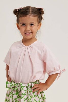 AURORA PINK GIRL&#39;S BLOUSE