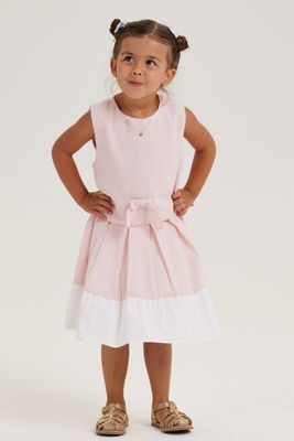 FRIDA PINK GIRL&#39;S SKIRT SET