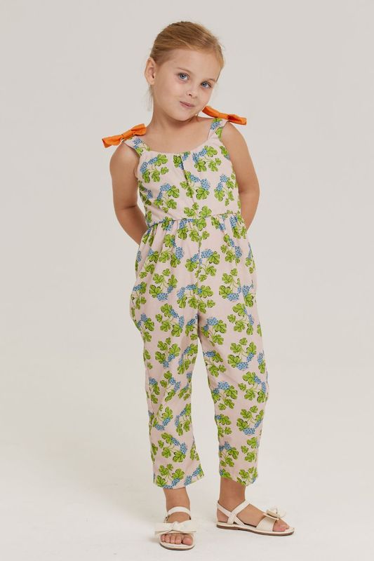 LORENA FLORAL GIRL&#39;S OVERALLS