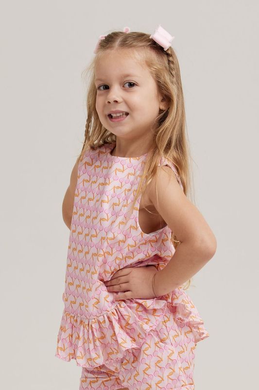 CARMEN CHERRY GIRL&#39;S BLOUSE