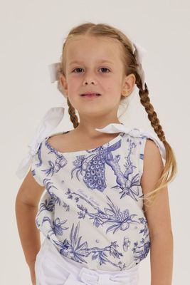 ISABELA PEACOCK GIRL&#39;S BLOUSE
