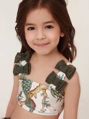 PEACOCK GIRL'S BIKINI