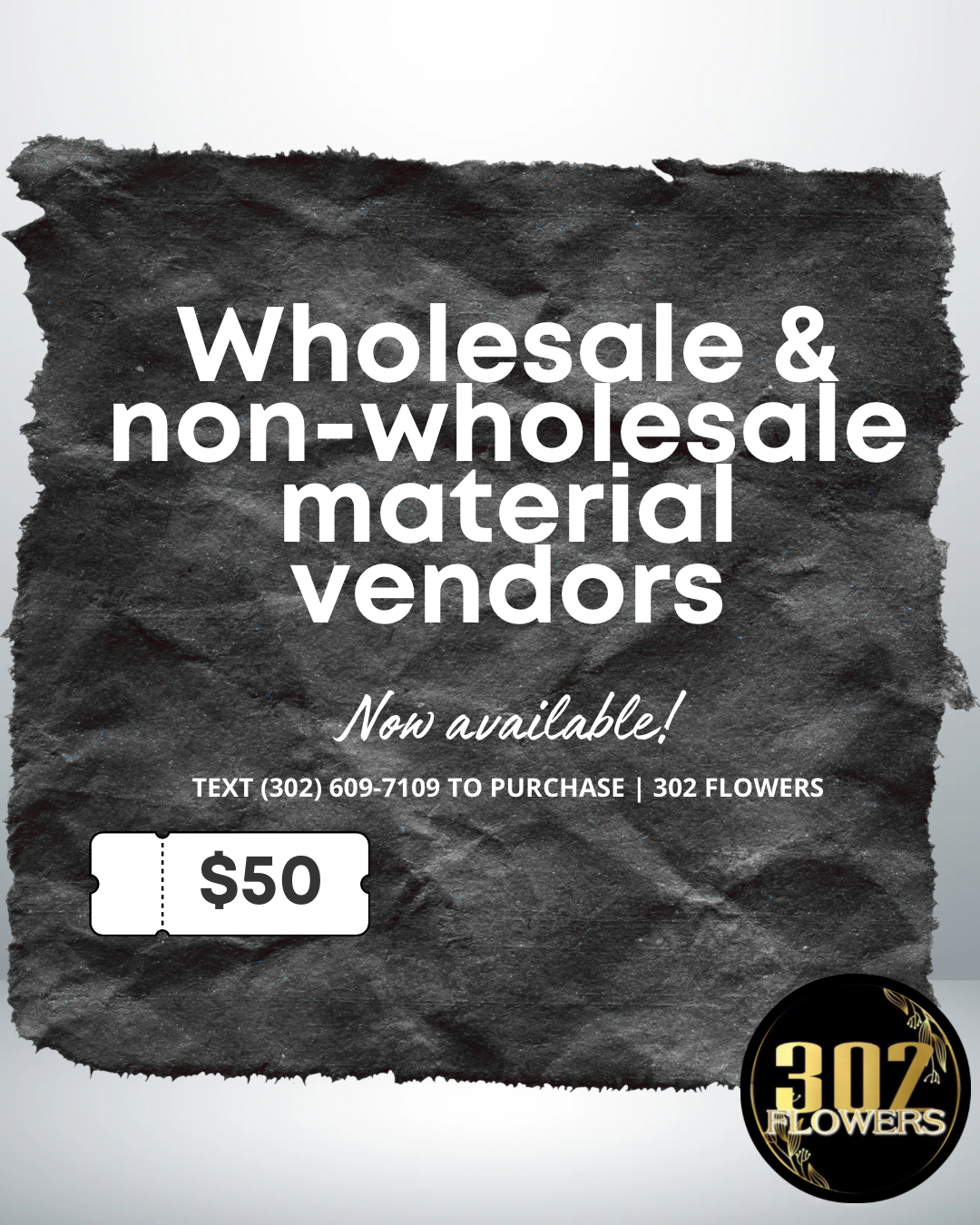 Wholesale &amp; non-wholesale material vendors