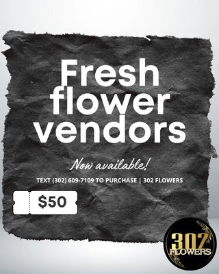 Fresh flower vendors