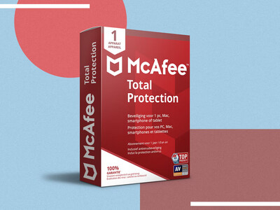 McAfee Total Protection 1 Device 1 Year McAfee Key