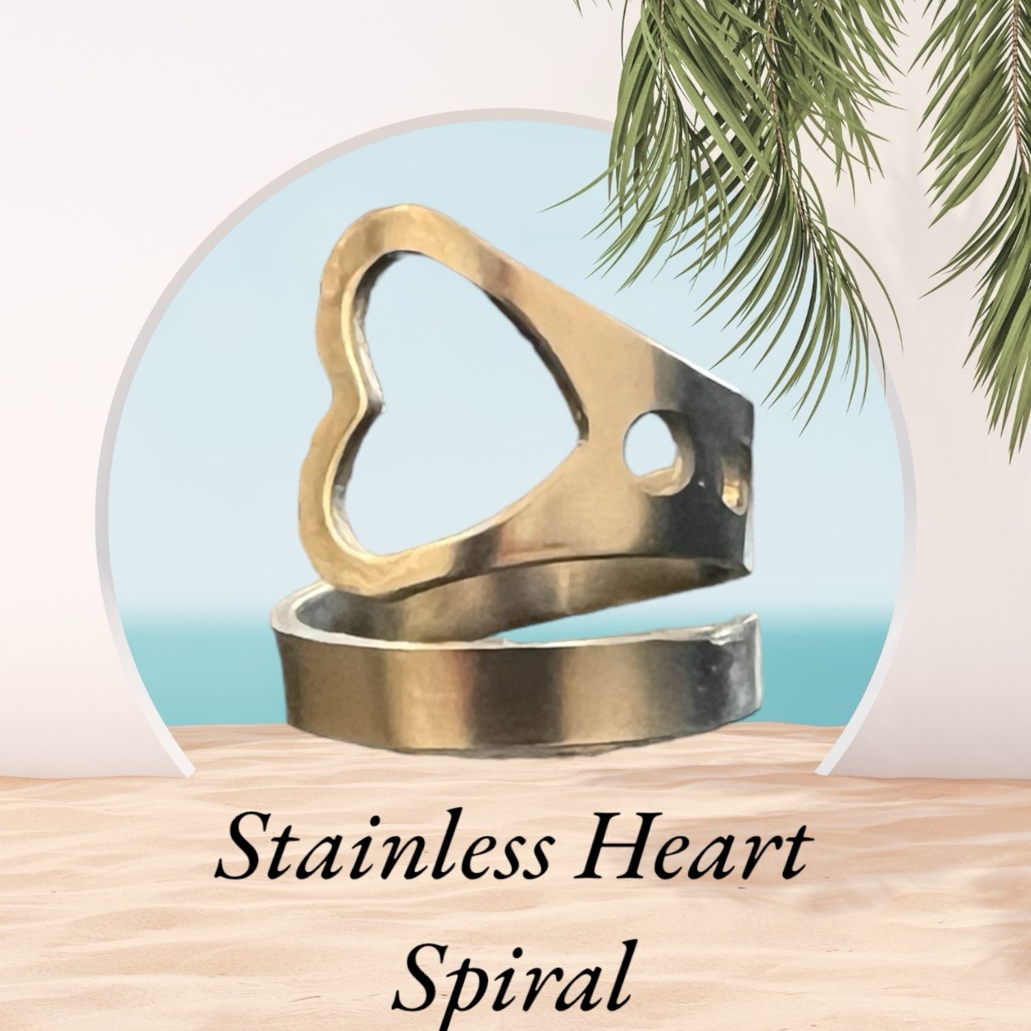 Stainless Heart Spiral