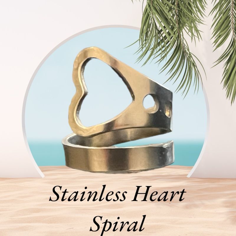 Stainless Heart Spiral