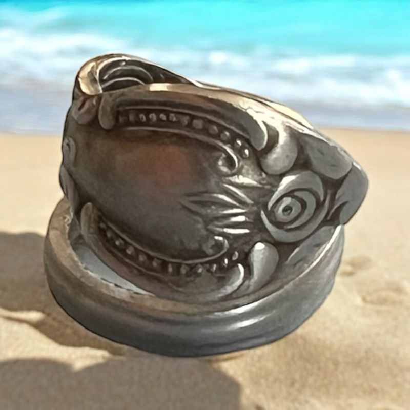 Lustreware Royal Rose Spiral