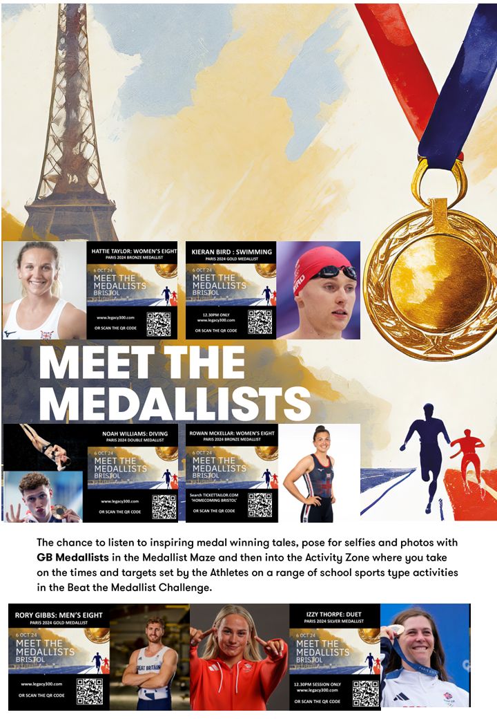 MEET THE MEDALLISTS: A fun Social Away Day Shared Experience (Our Venue)
