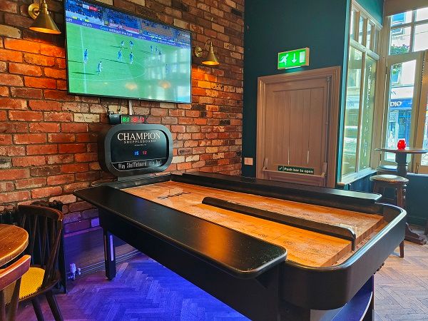 SUFFLEBOARD:  BCS26 TEAM OF TWO  (£10 PER HEAD PUB TRILOGY)