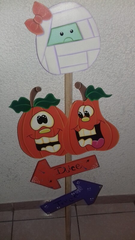 estaca para halloween