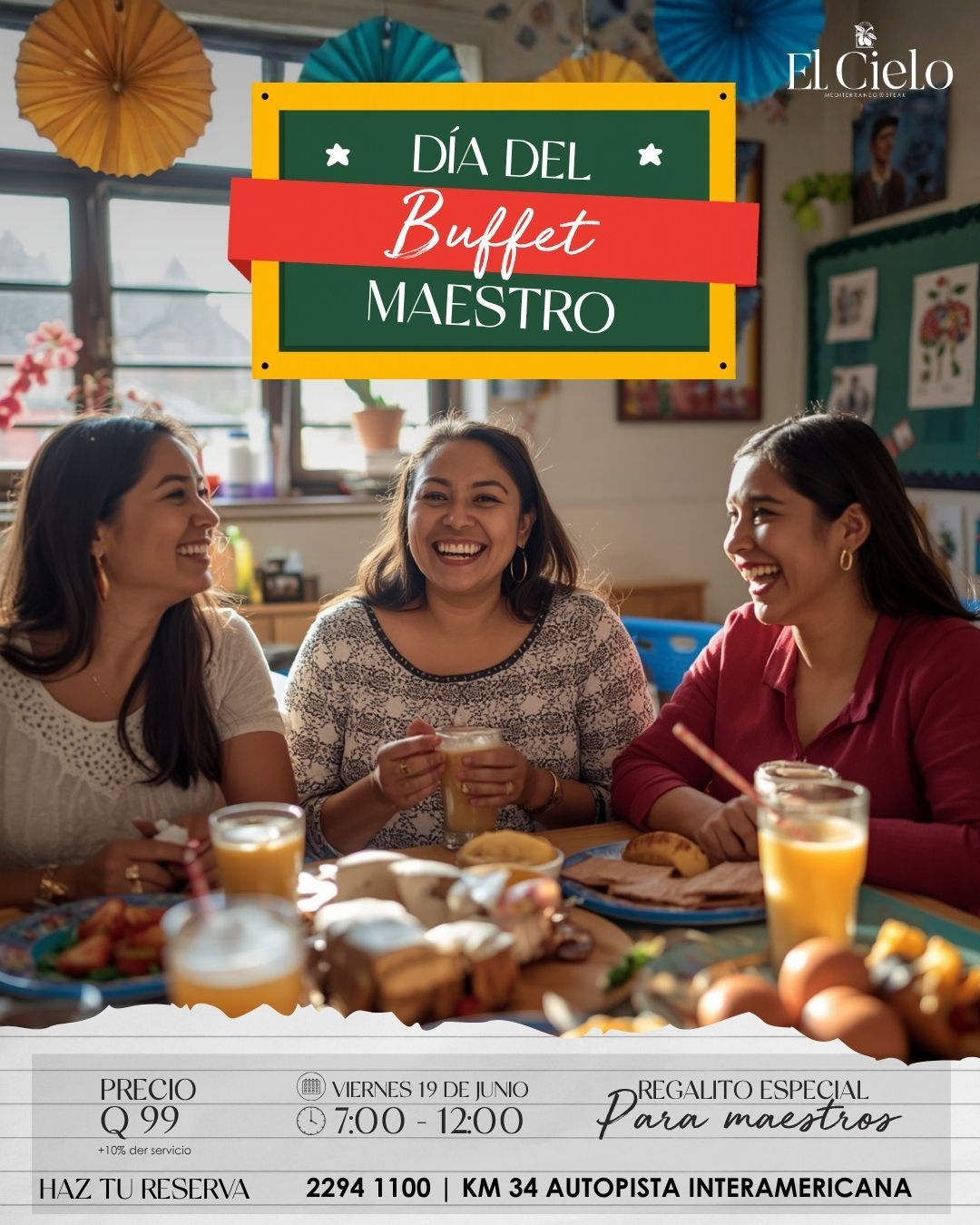 Buffet día del maestro