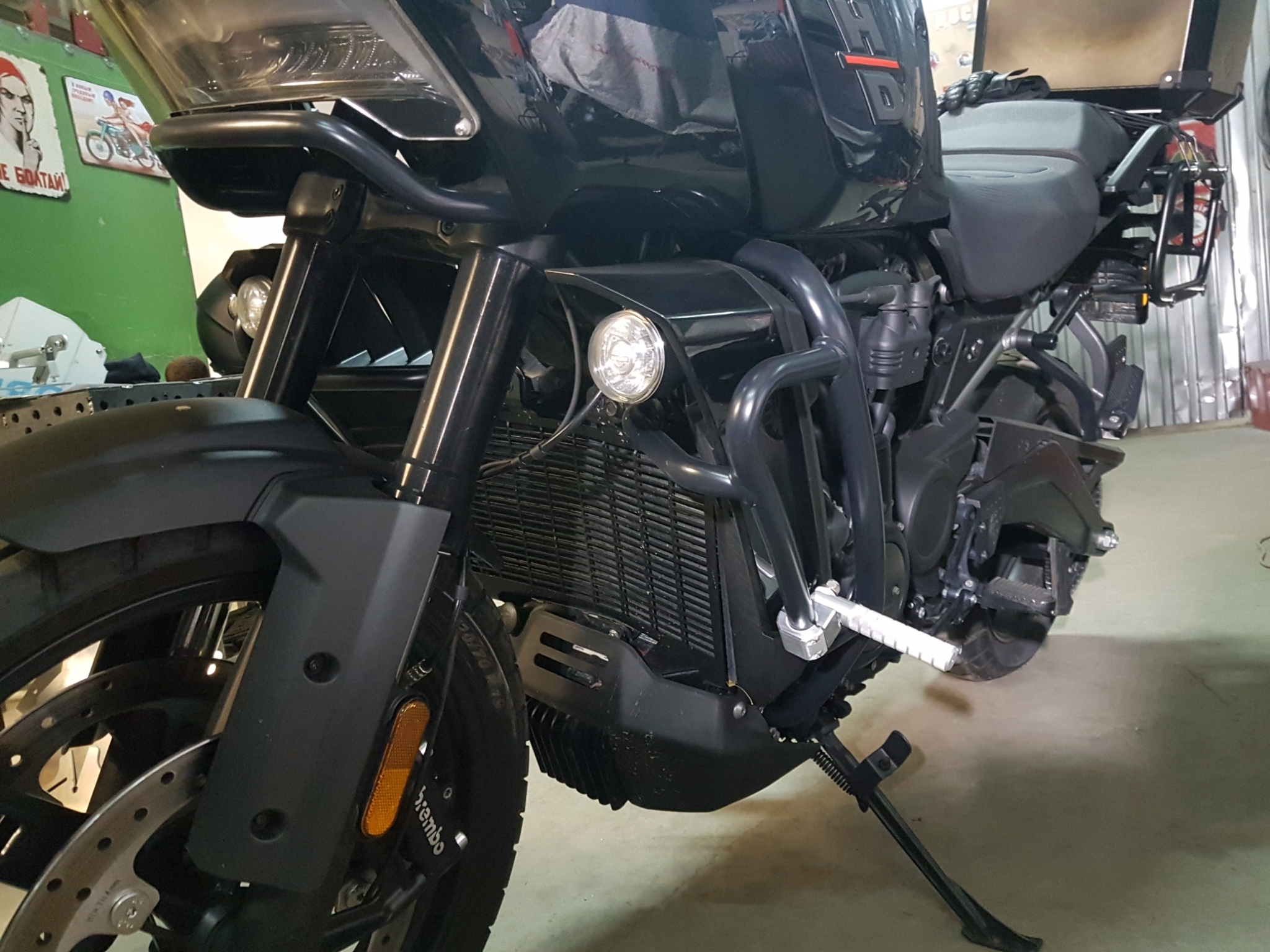 Выносные подножки на дуги Versys 650