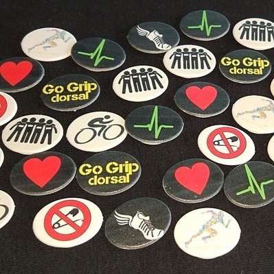 Go Grip Dorsal - Fixadores de dorsais